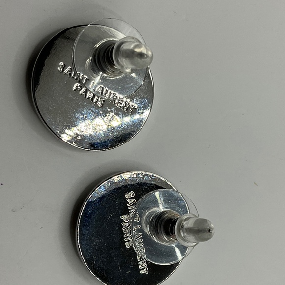 Earrings with monogram YSL - Picture 4 of 4